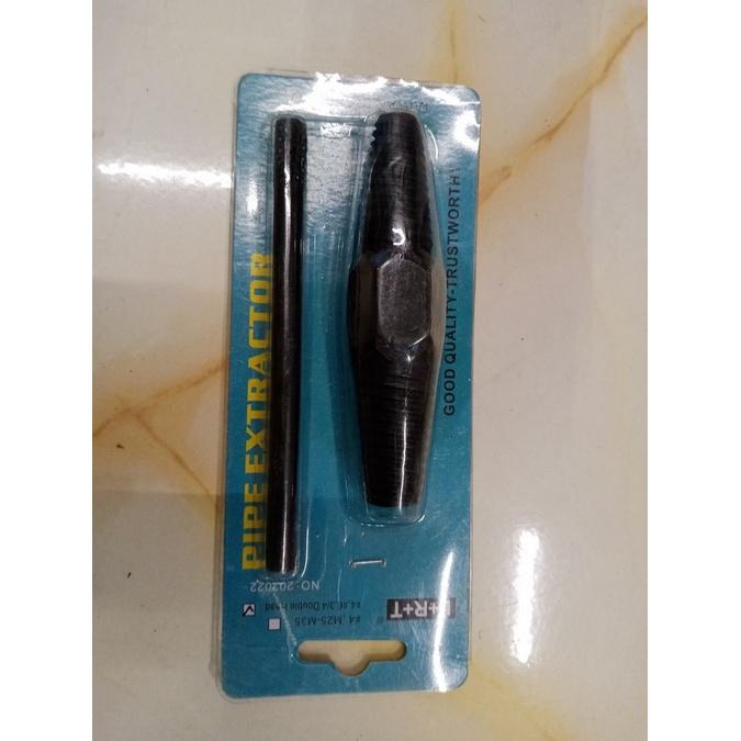 Bộ dụng cụ tháo đầu ống nước gãy 2 đầu phi 16 - 27mm kèm tay vặn