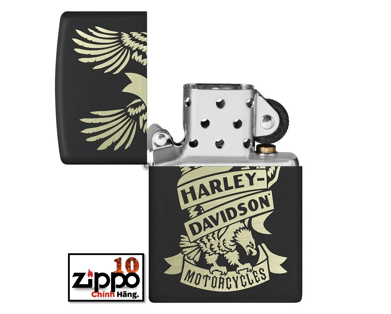 Bật lửa Zippo 49826 Harley-Davidson- Chính hãng 100%