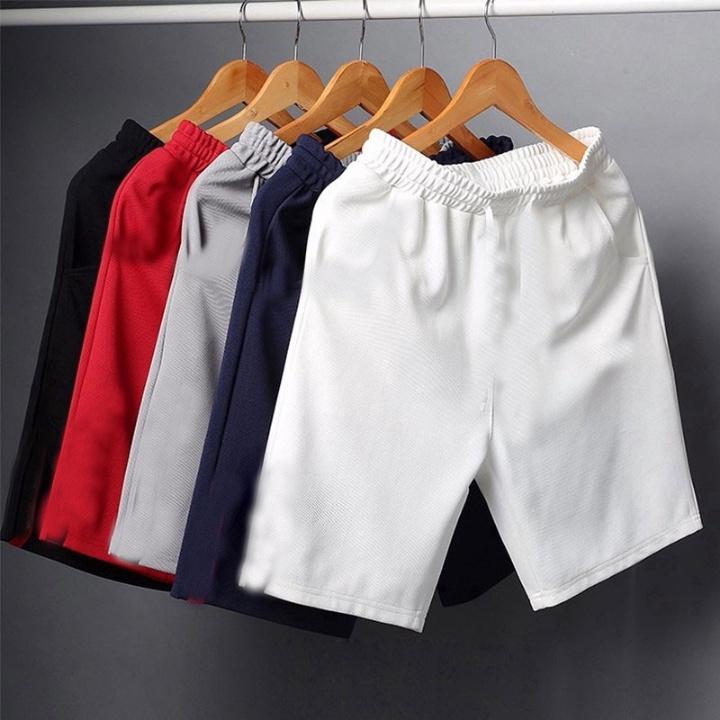 Quần đùi nam thể thao, Quần short nam mặc nhà chất vải thun lạnh DUI01