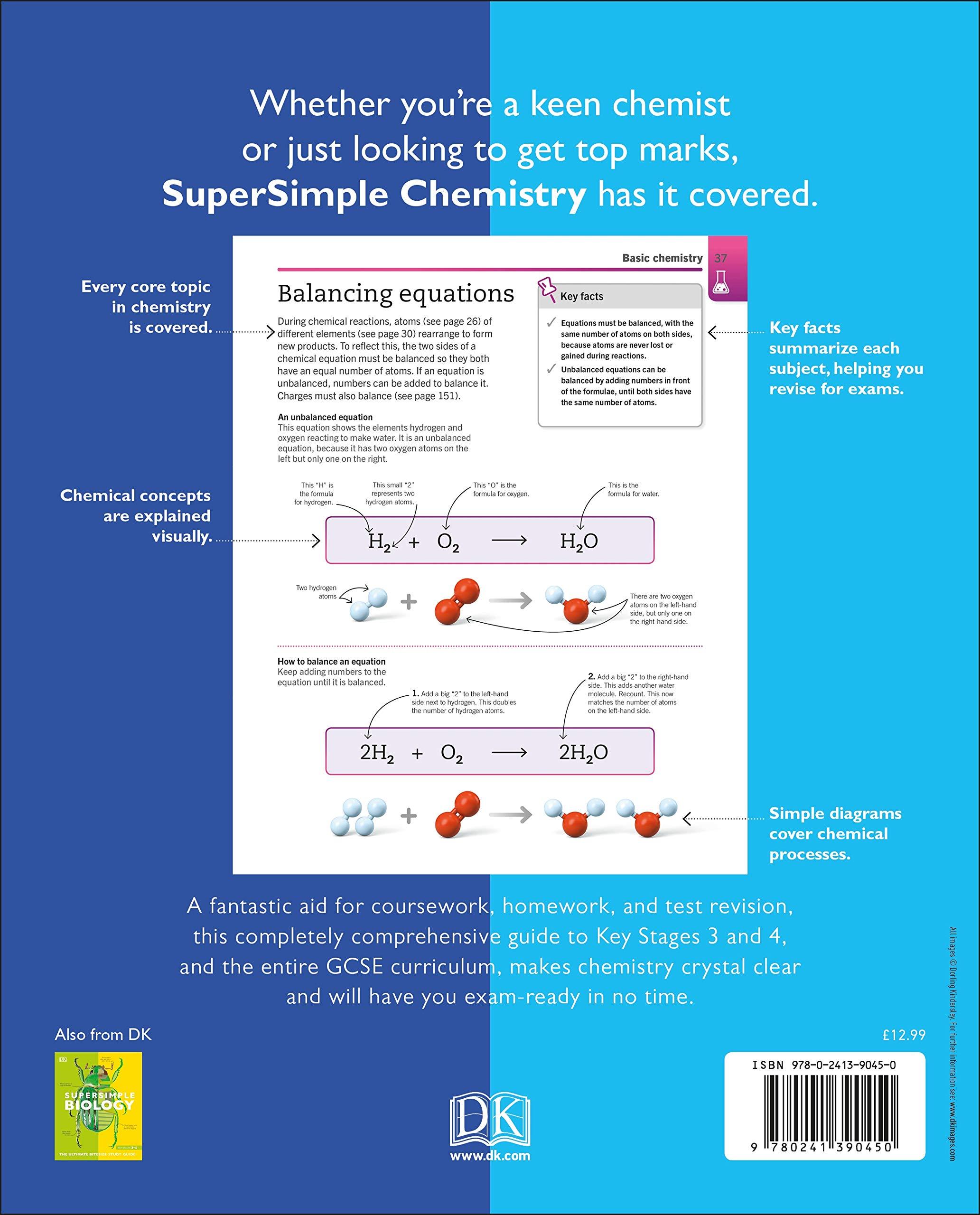 Sách ngoại văn: Super Simple Chemistry: The Ultimate Bitesize Study Guide