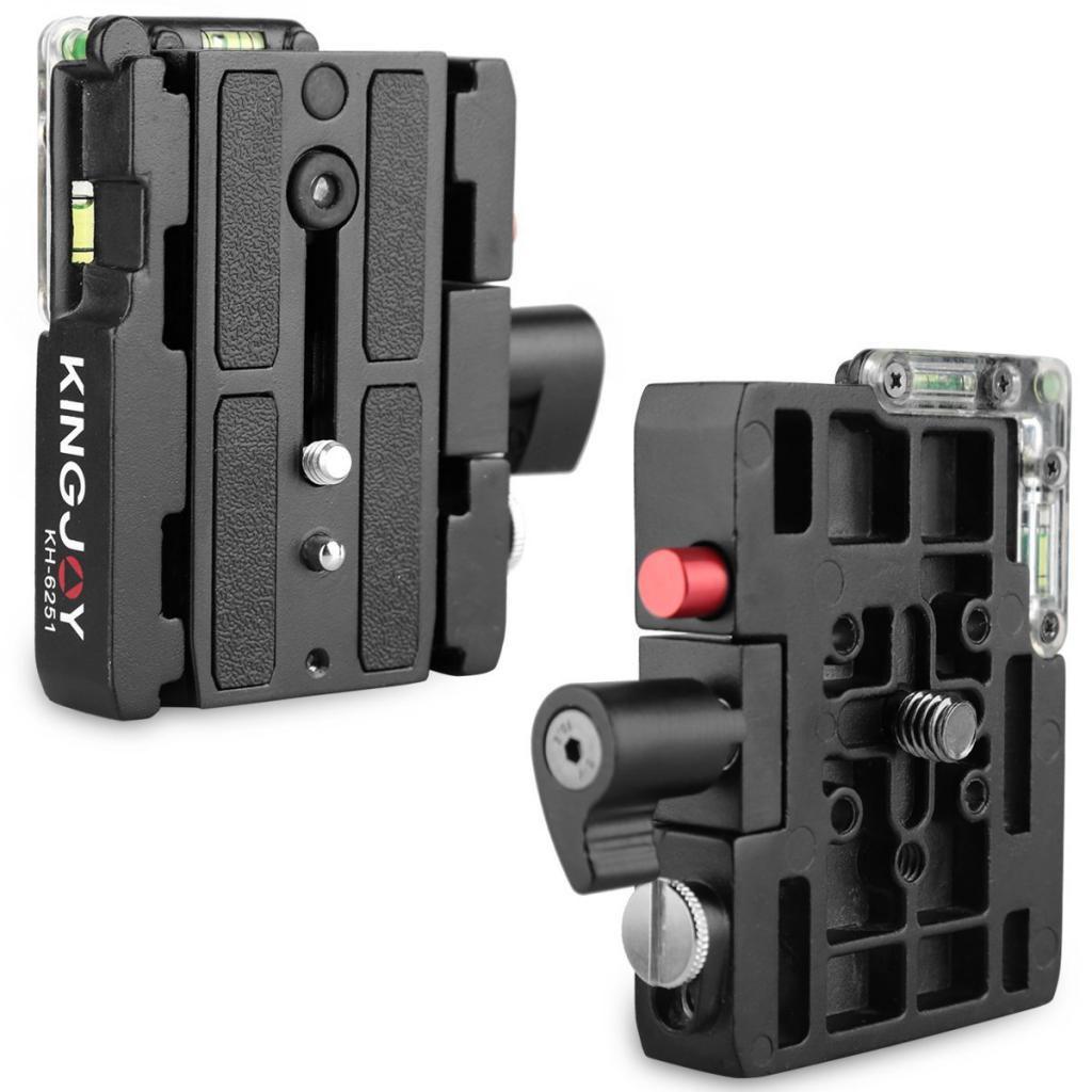 Aluminum Tripod Quick Release Plate Adapter for  SLR 501HDV