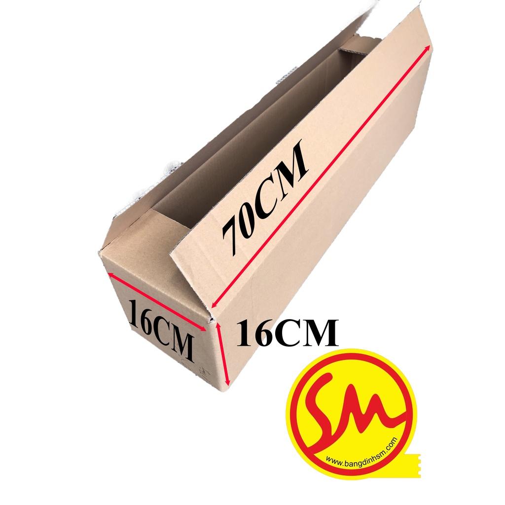 HỘP CARTON, THÙNG CARTON dài 70 CM 03 size 3 lớp, 05 lớp sóng B chuyên dùng ĐÓNG GÓI CÁC SẢN PHẨM, VẬN CHUYỂN DỄ DÀNG