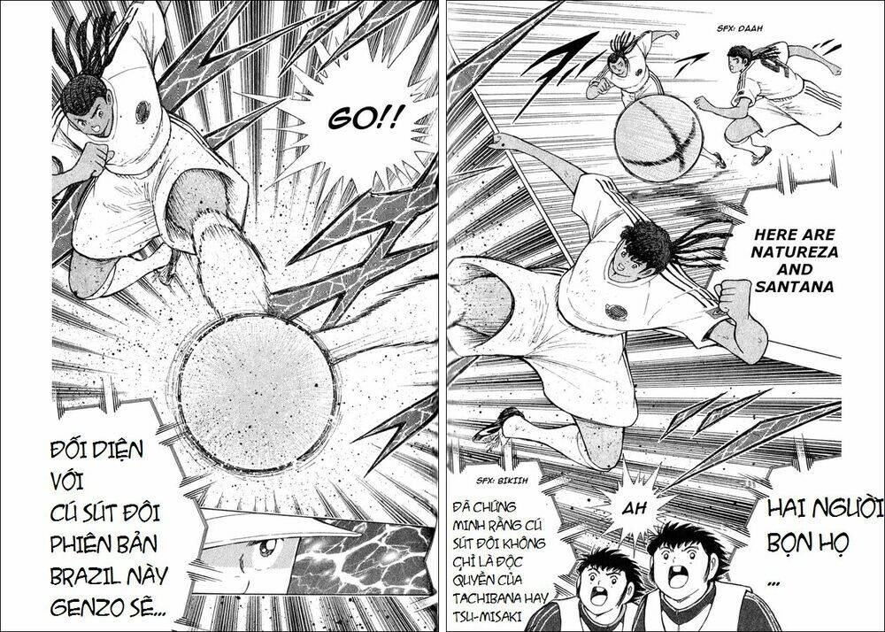 captain tsubasa: all stars games (25th anniversary) - trận đấu trong mơ chapter 4 5