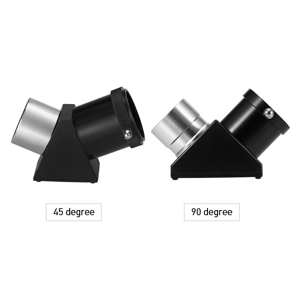 Lăng Kính Thiên Văn 45/90 Độ Kích Cỡ 1.25IN Dùng Kính Zenith Cho Kính Thiên Văn Tổ Hợp