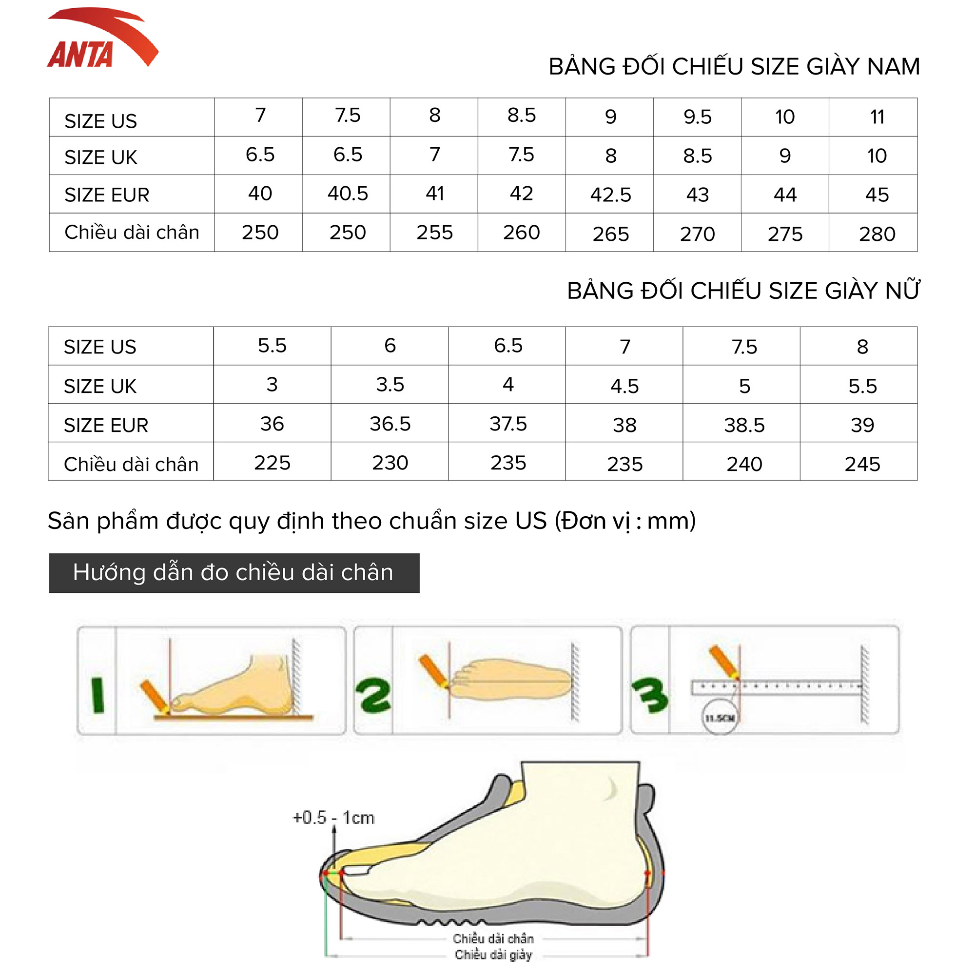 Giày chạy thể thao nam Running Shoes Anta 812125570-1