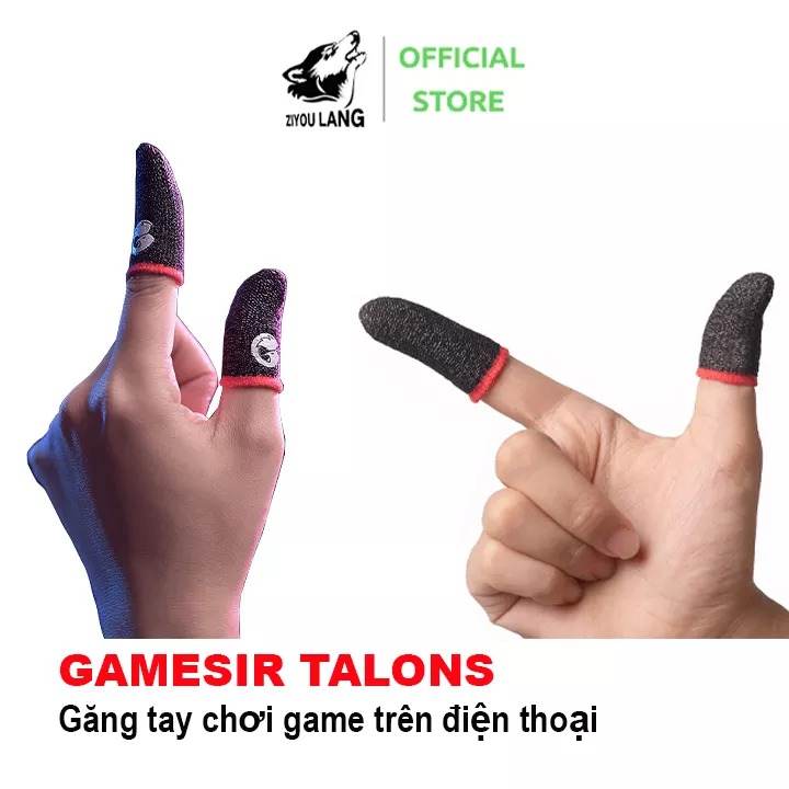 Bao tay chơi game ff siêu nhạy GameSir Talon Găng tay Mobile cảm ứng chống mồ hôi chống trượt, 1 ngón lẻ hình ngẫu nhiên - Hàng chính hãng