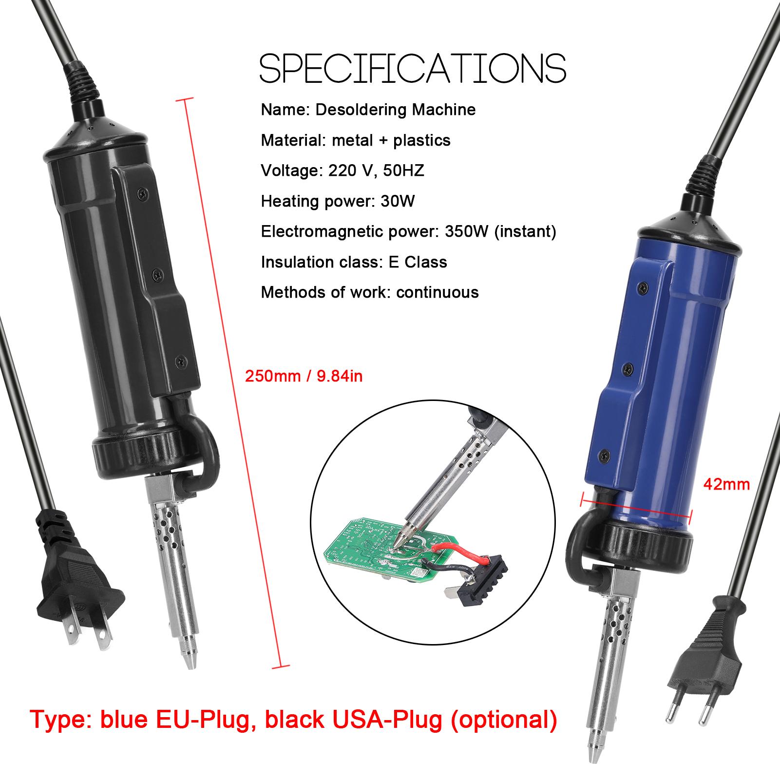 Automatic Portable Electric Solder Tin Sucker Vacuum Soldering Remove Pump Desoldering Machine