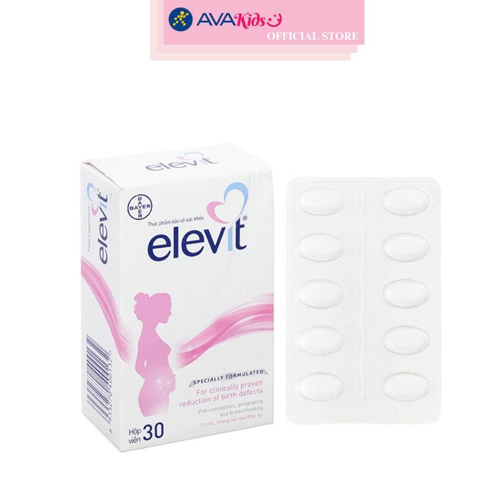 Viên uống Elevit bổ sung vitamin và khoáng chất 30 viên