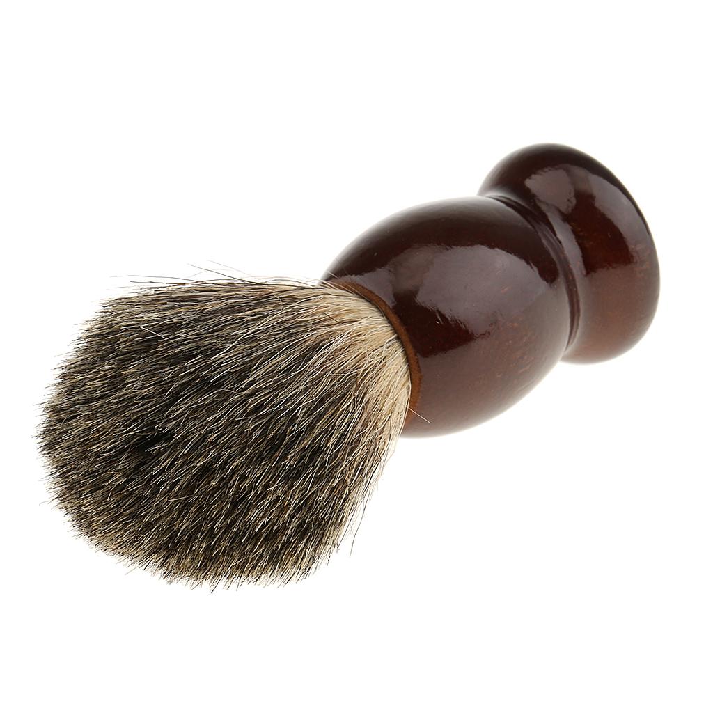 Soft Safety Facial Neck Bristle Hairdressing Shaving Brush Cleaner For Men's Hair Beard Cutting Dust Cleansing