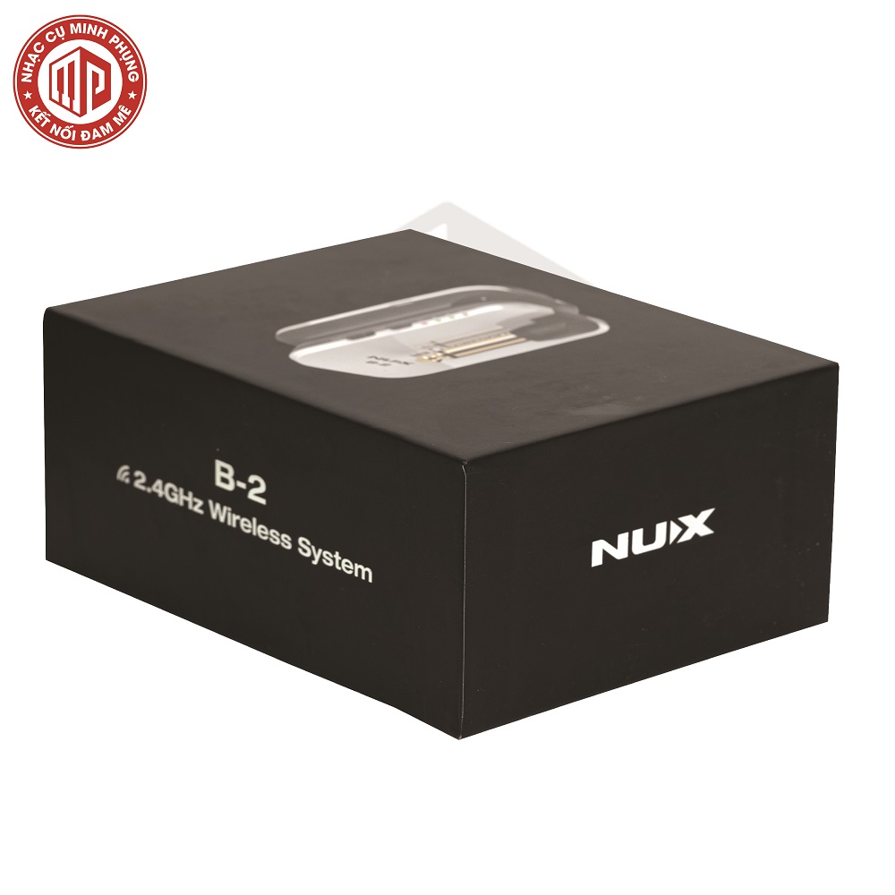 Bộ thu phát tín hiệu không dây cao cấp - 2.4GHz Guitar Wireless System - Nux B-2 / B-2 Plus - Hàng chính hãng