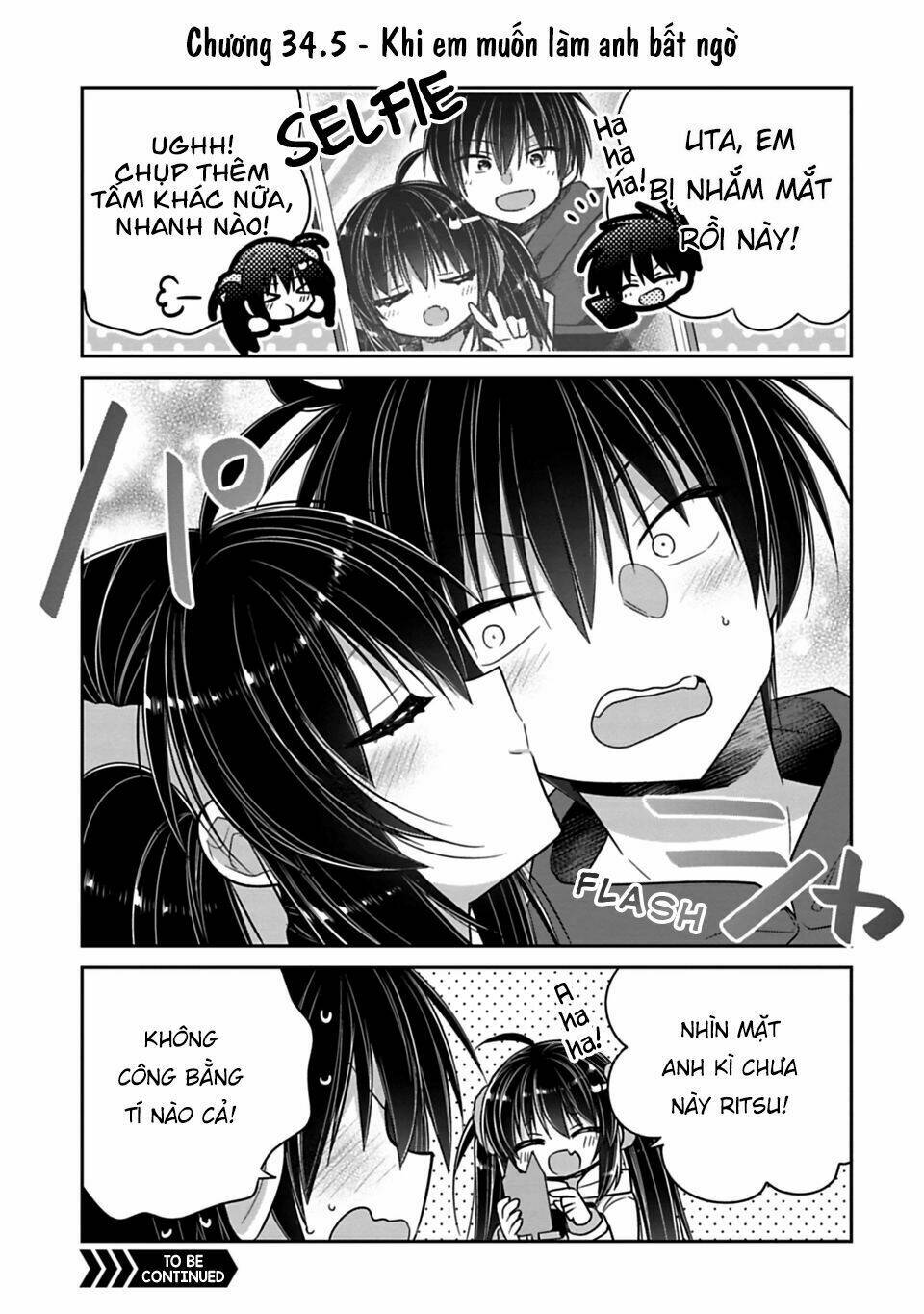 siscon ani to brocon imouto ga shoujiki ni nattara chapter 34.5 1