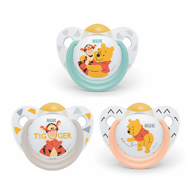 Bộ 2 Ti Giả Cao Su Disney Sleeptime Nuk NU66134 (0-6 tháng) - Mẫu Ngẫu Nhiên