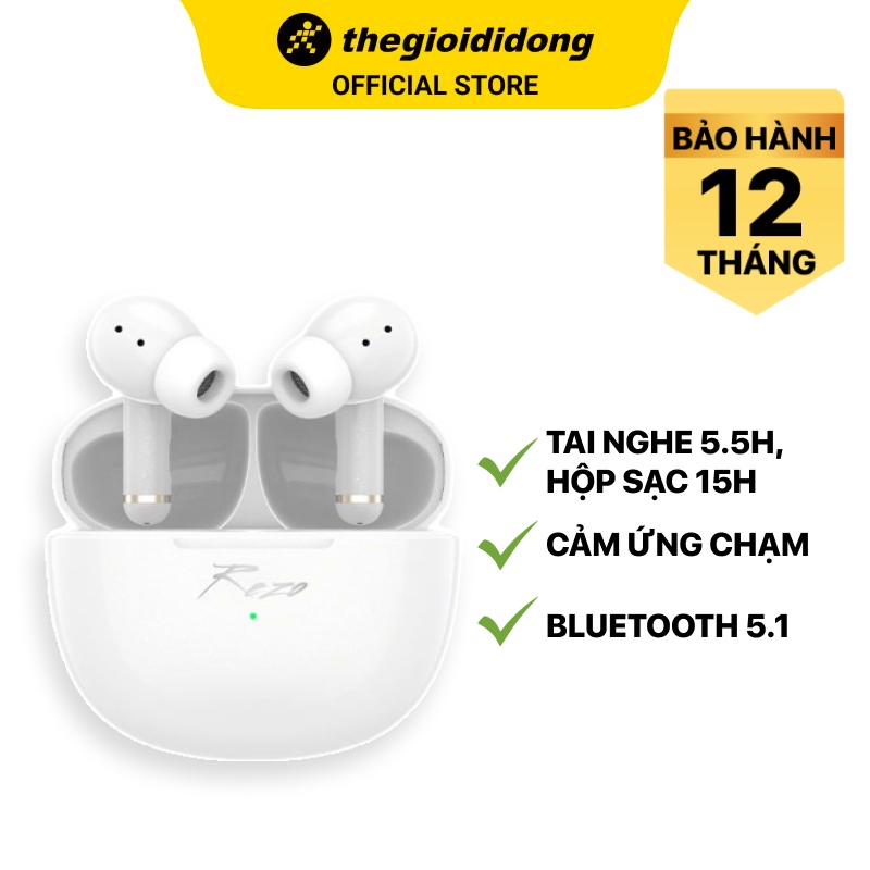 Tai nghe Bluetooth TWS Rezo HT03 - Hàng chính hãng