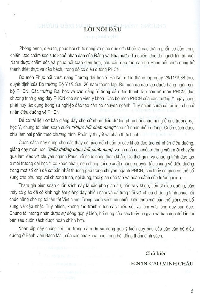Phục Hồi Chức Năng