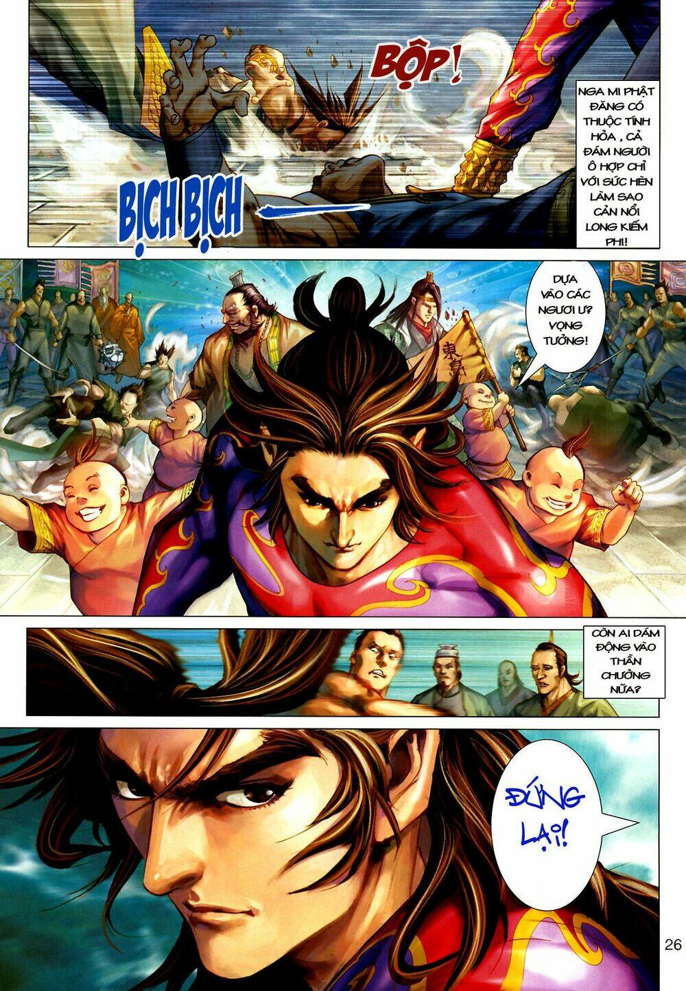 thần chưởng long kiếm phi chapter 13 25