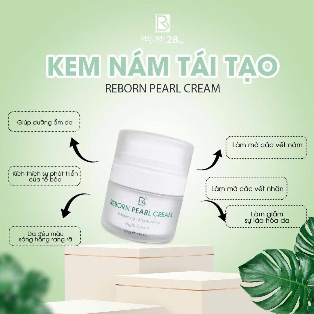 Kem Night Cream REBORN-TRI NÁM,TÀN NHANG,ĐỐM NÂU