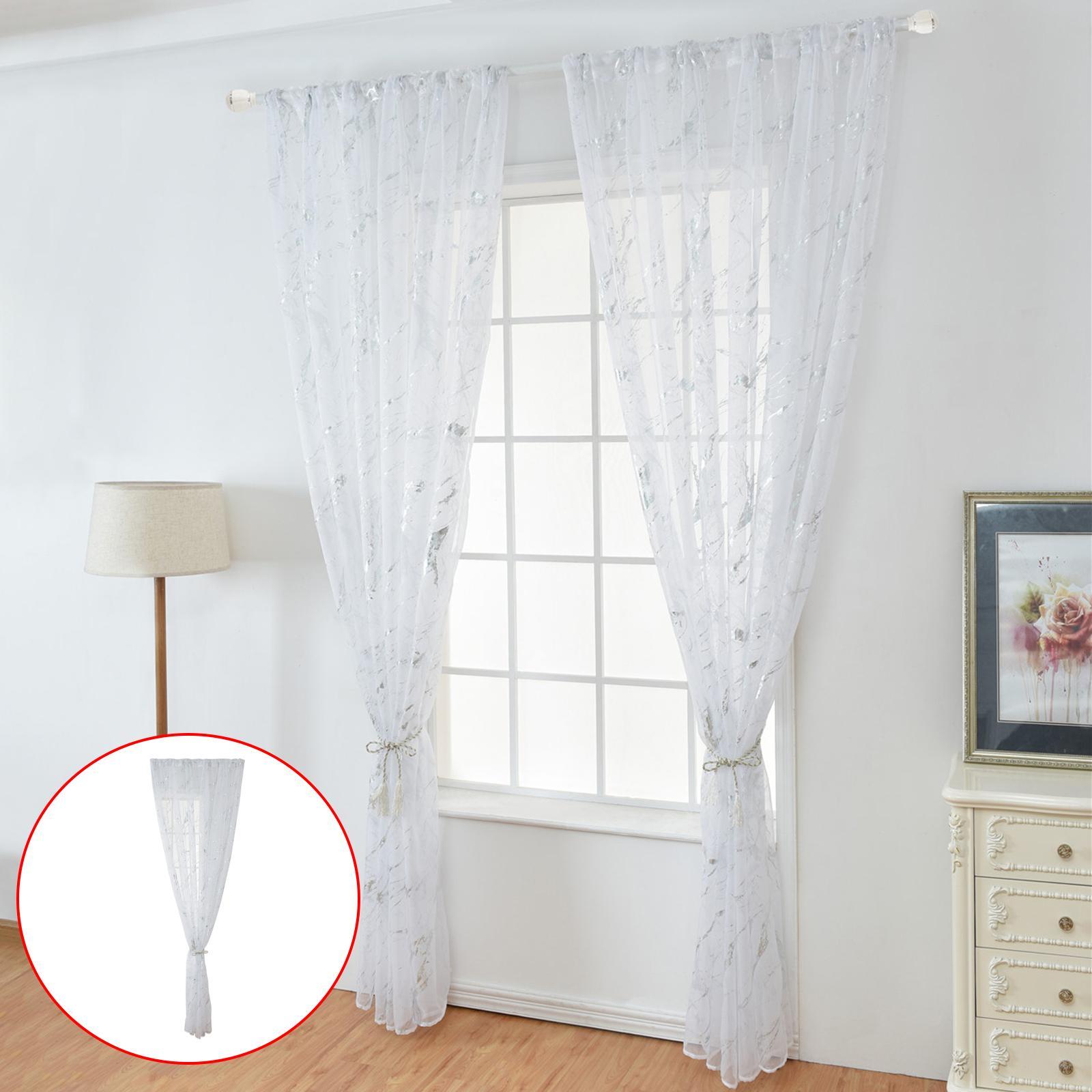 Luxury Rod Pocket Curtain Window Treatment for Bedroom Living Room Decoration