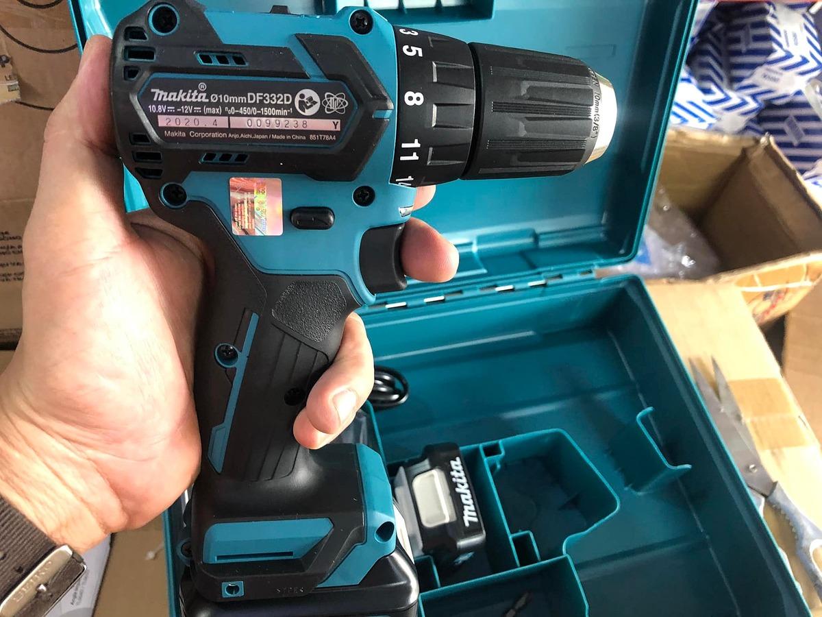 MÁY KHOAN VẶN VÍT DÙNG PIN 10MM 250W MAKITA DF332DSAE - HÀNG CHÍNH HÃNG