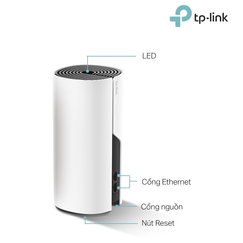 Hình ảnh Bộ Phát Wifi Mesh TP-Link Deco E4 (2-pack) Băng Tần Kép MU-MIMO AC1200 - Hàng Chính Hãng