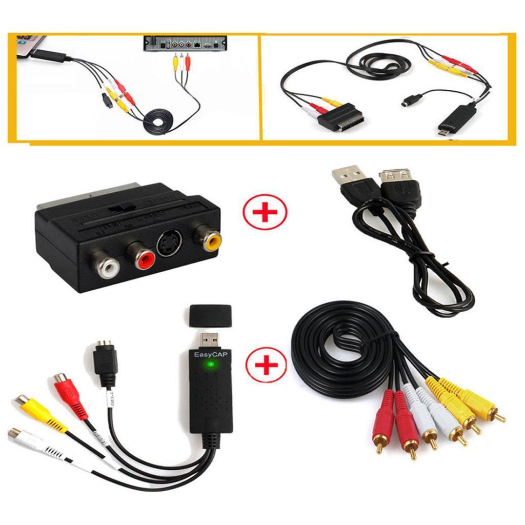 USB 2.0 Video  VHS to  Converter  Card Adapter