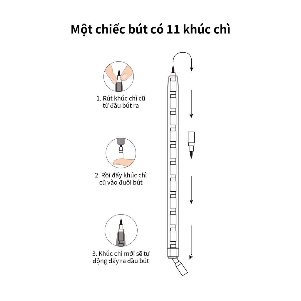 Bút chì khúc Deli - 1 chiếc màu ngẫu nhiên - C095