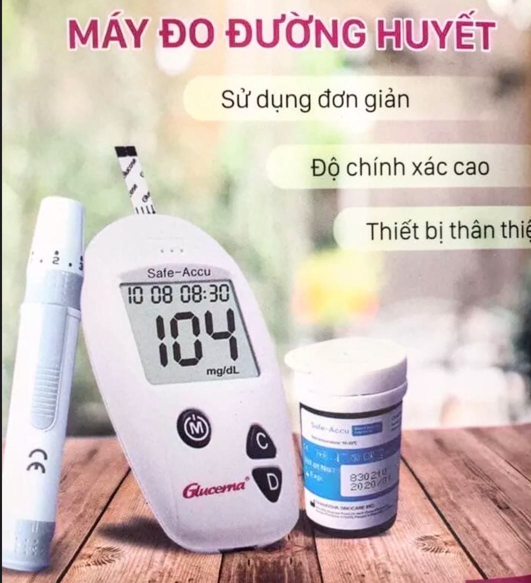 SIÊU GIÁ VỚI BỘ MÁY ĐO ĐƯỜNG HUYẾT TIỂU ĐƯỜNG LẤY KẾT QUẢ THÔNG MINH CHO MỌI GIA ĐÌNH TIỆN DỤNG HÀNG CHẤT LƯỢNG