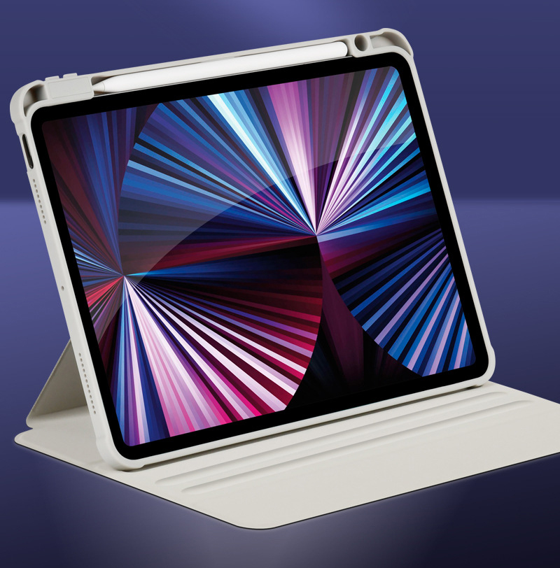 Bao Da Cover Lưng Trong Xoay 360 Dành Cho Ipad Gen 10 10.9 Inch 2022 Có Khe Pencil