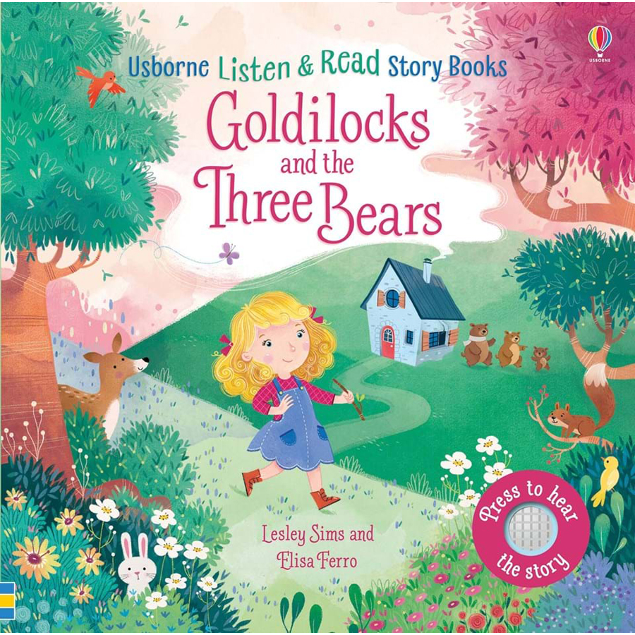 Listen and Read Story Books : Goldilocks and the Three Bears