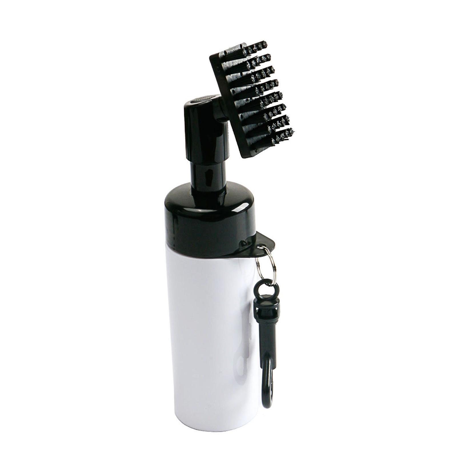 Golf Club Brush with Groove Cleaner with Water Bottle Equipped with Water Spray Device