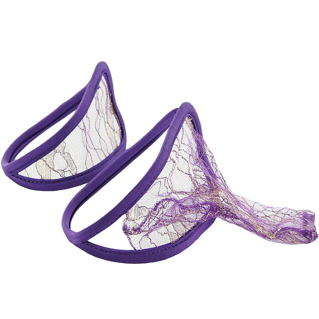 Couple Lovers Mens Women C String Mesh Thong Invisible Underwear Underpants