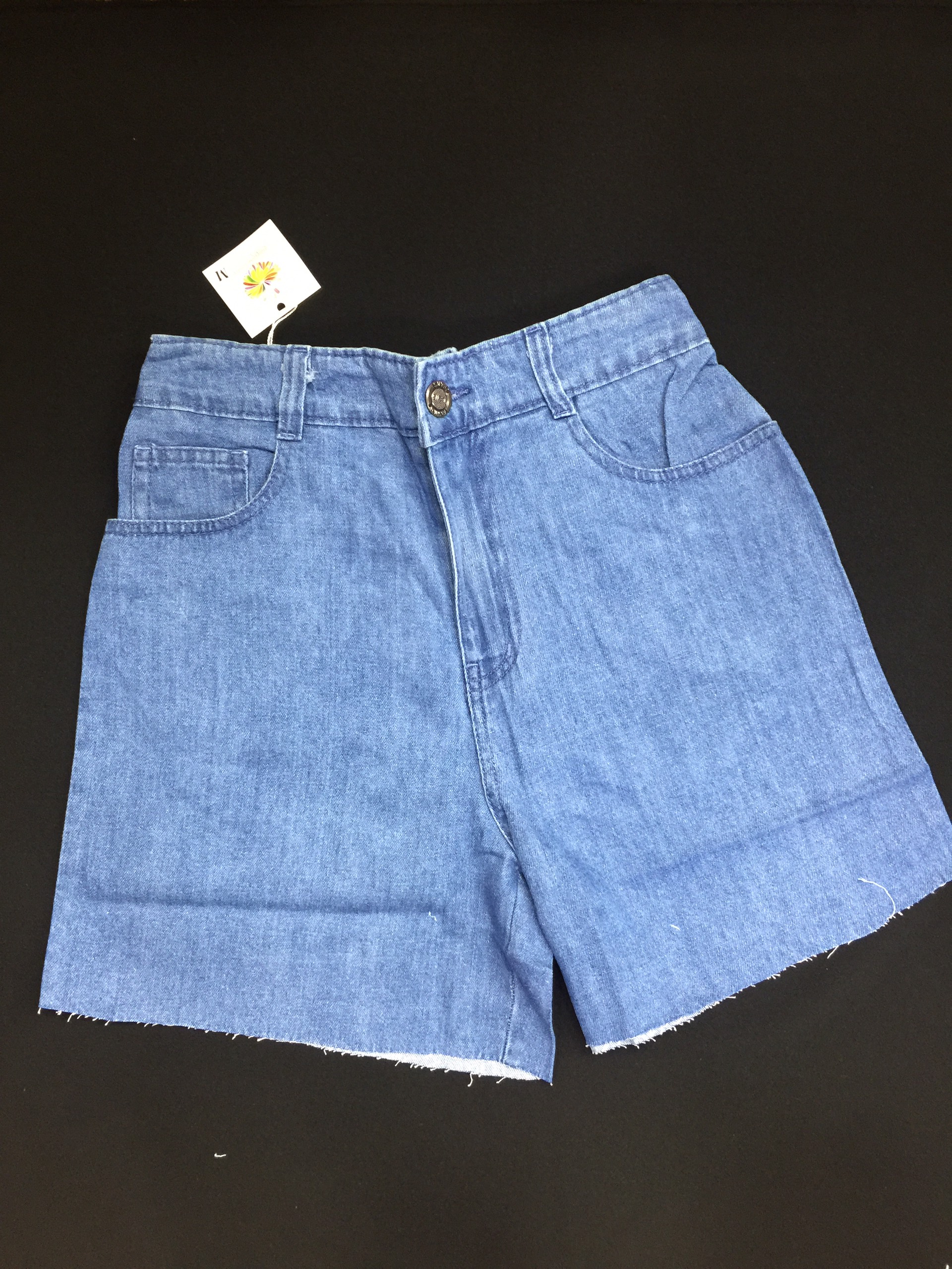 Quần Short Jean Nữ Màu Xanh Tua Lai From Đẹp Dễ Thương _ Mã QSJNTH004