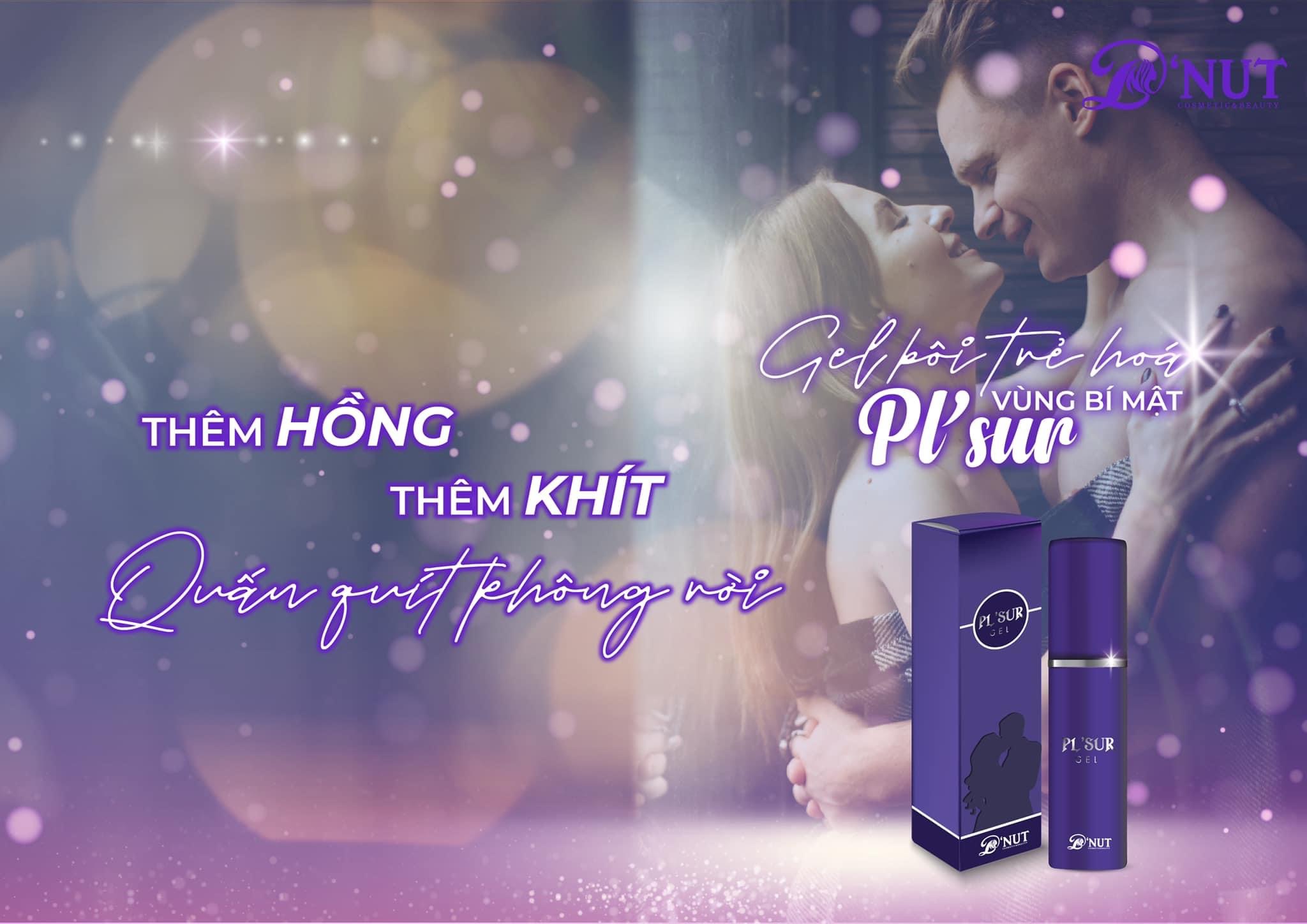 Gel chăm sóc cô bé cao cấp độc quyền PLSUR Chai 30ml