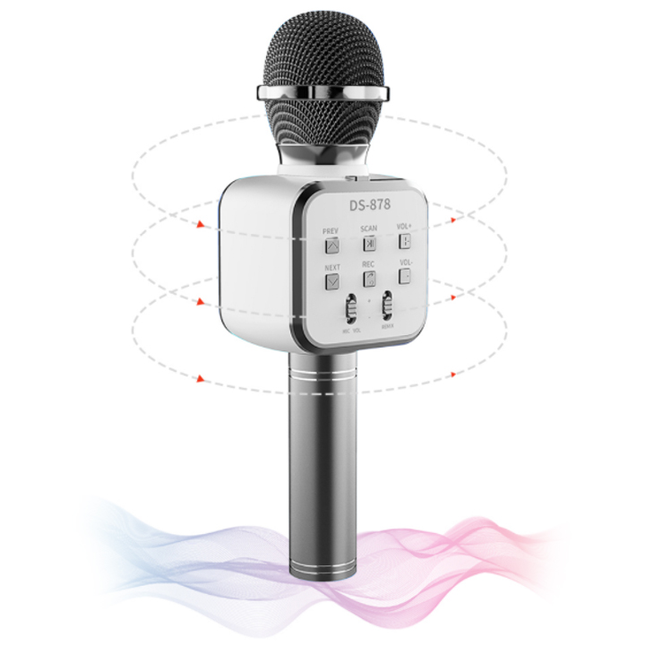 Mic Hát Karaoke Bluetooth - Giao Màu Ngẫu Nhiên