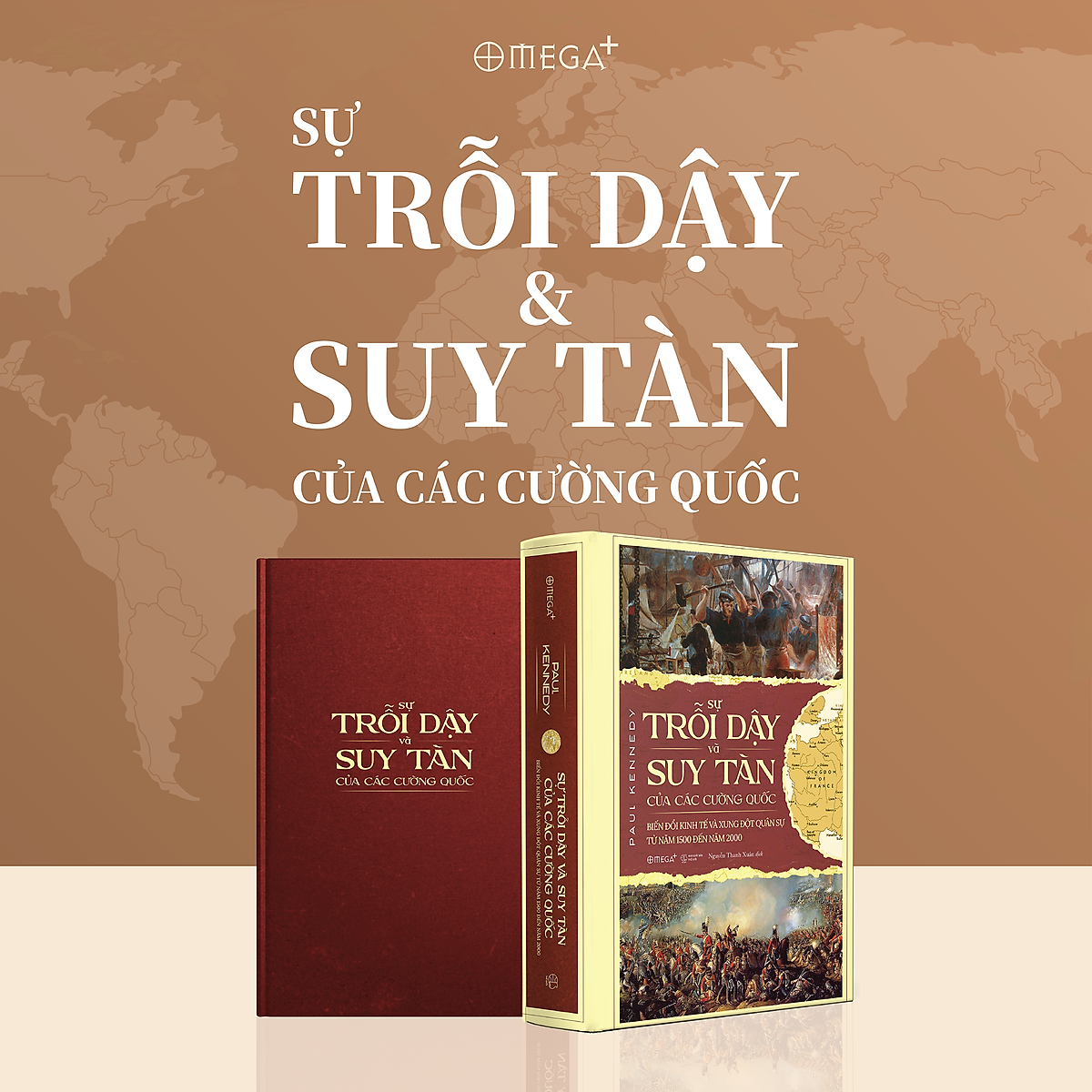 Sách Sự Trỗi Dậy Và Suy Tàn Của Các Cường Quốc (Paul Kennedy) - BẢN QUYỀN