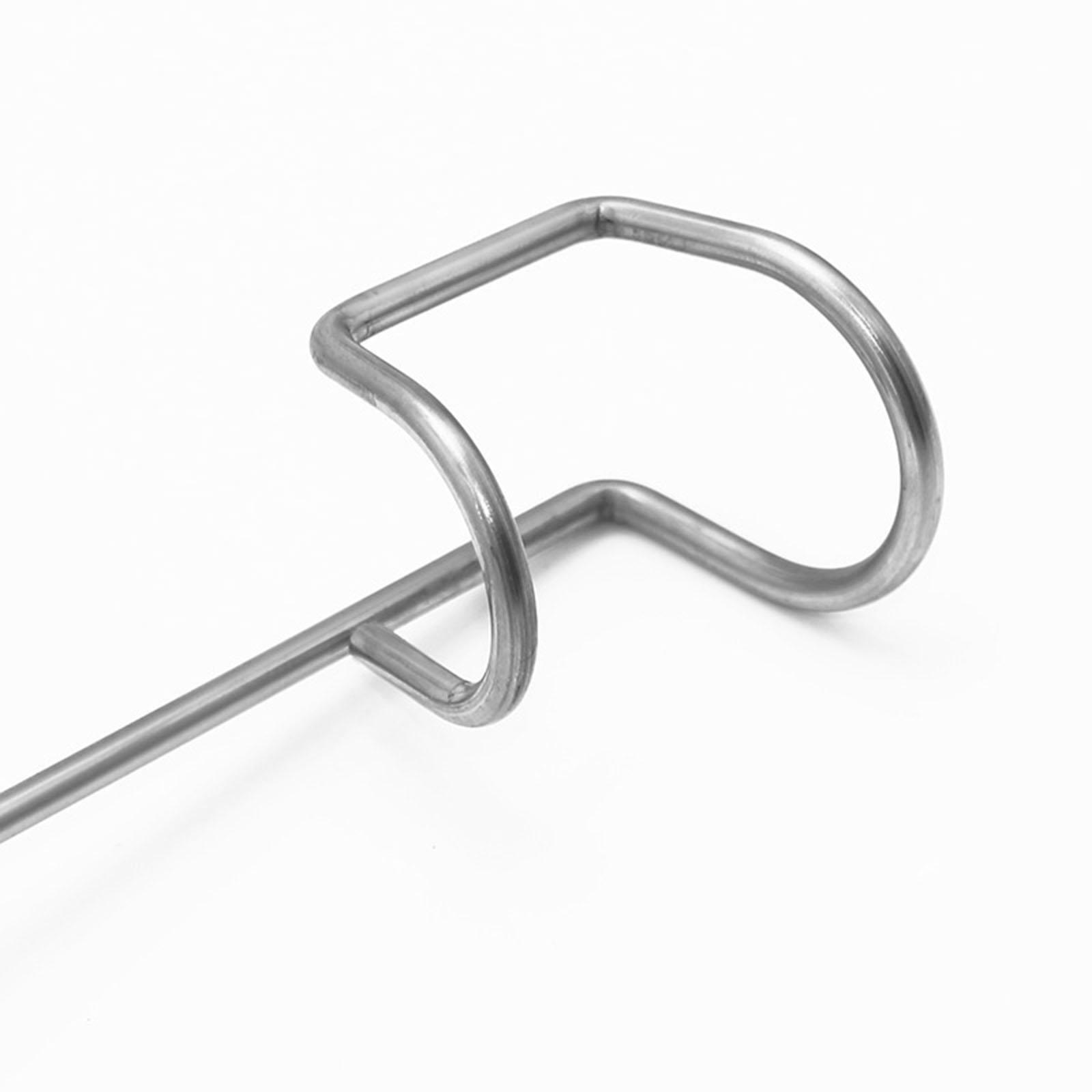 2xMetal Egg Beater Stand Coffee Frother Holder for Restaurant Supplies