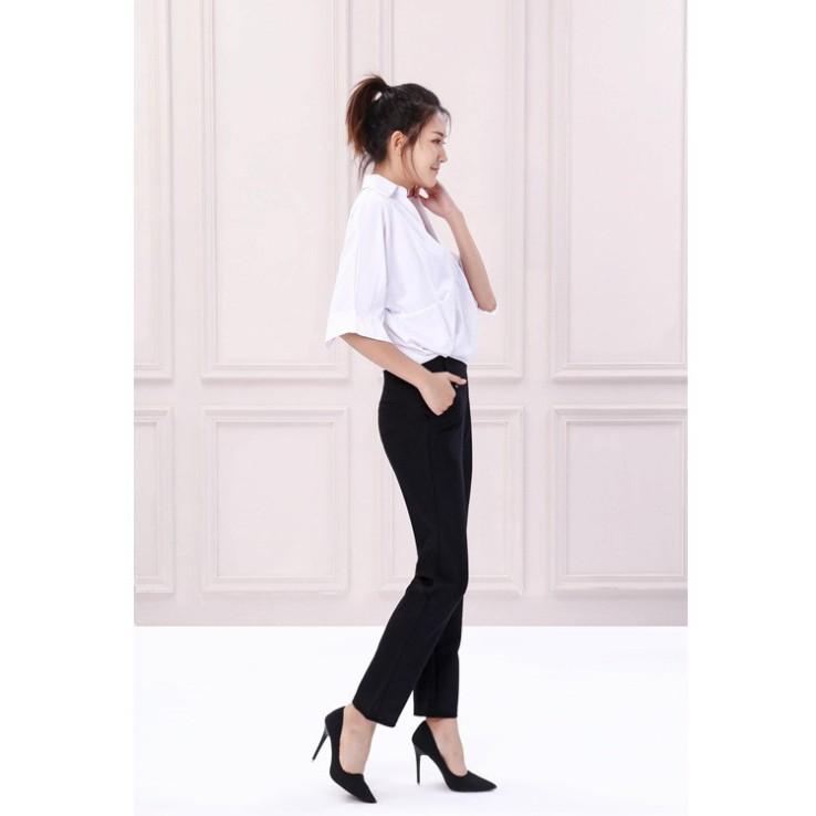 Quần tây thun umi chất co dãn size từ CRQ012