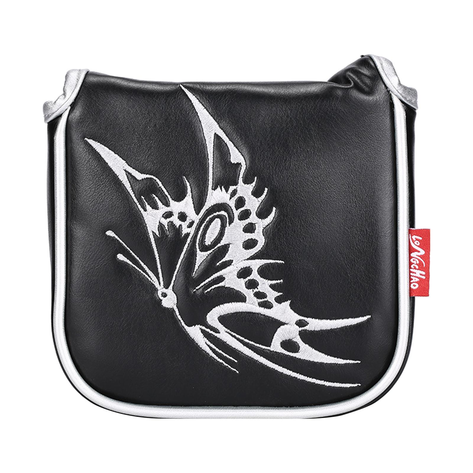 2 PCS Universal Golf Mallet Putter Covers Headcover  Closure Guard