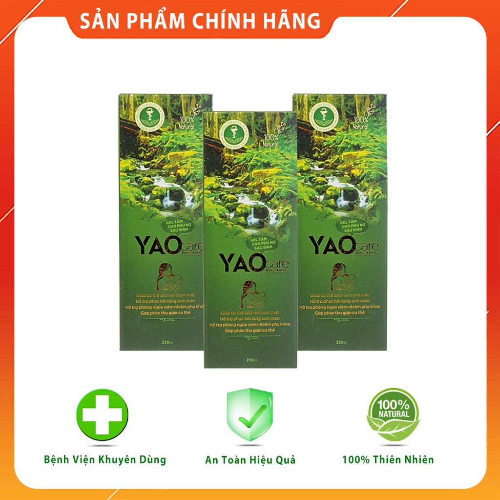 Gel tắm gội thảo dược cho mẹ sau khi sinh DK Pharma Yaocare Mama Gel 250 ml