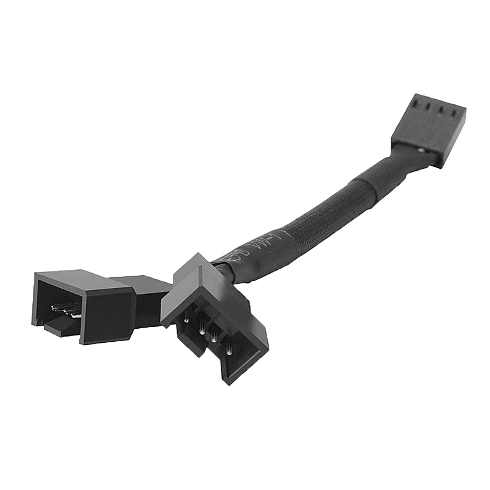 Mini PC Temperature Control Cable Computer Fan 4-Pin Adapter 6.29inch New