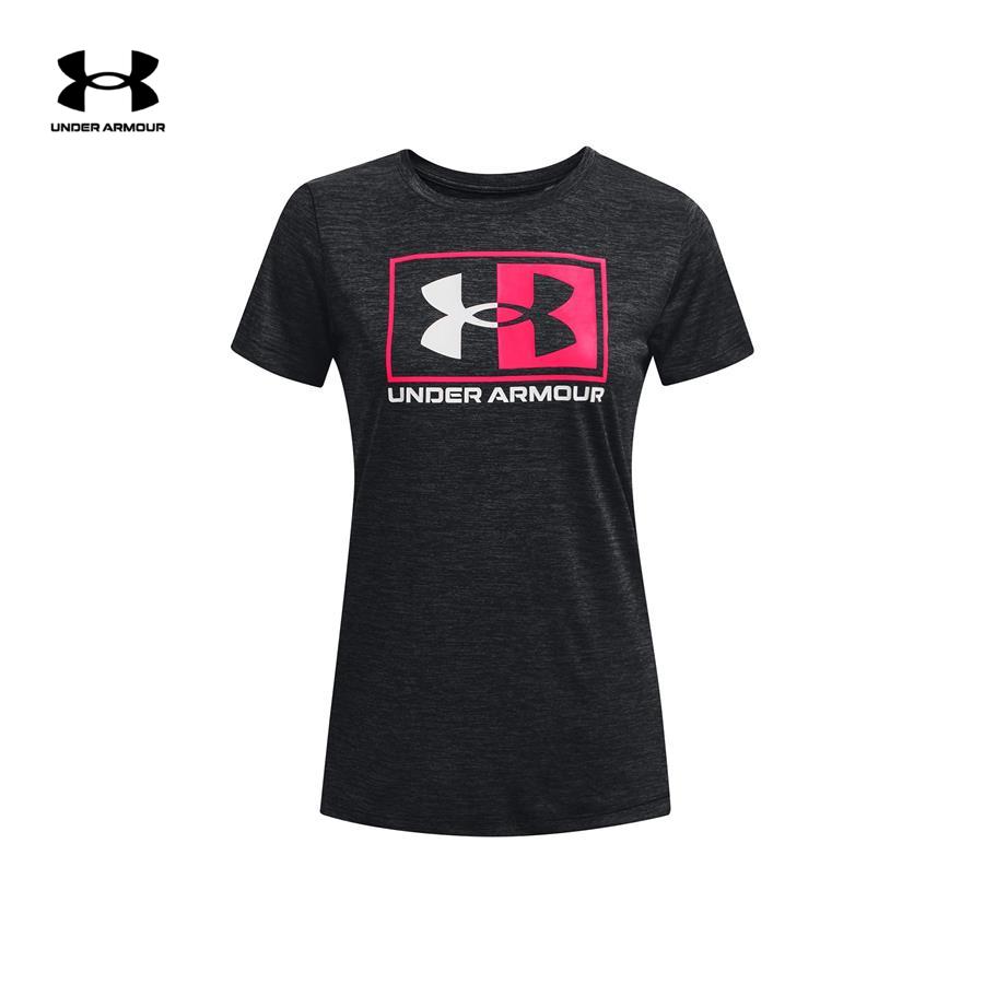 Áo thun tay ngắn thể thao nữ Under Armour Tech Twist Box Luc - 1373046-001