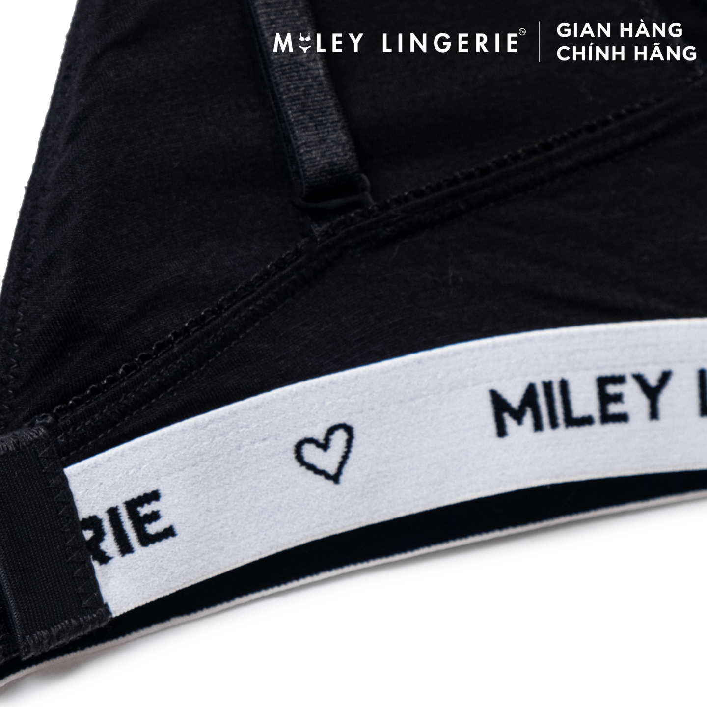 Bộ Đồ Lót Mút Mỏng Và Quần Boxer Nữ Vải Sợi Bamboo Từ Thiên Nhiên Viền Lưng Logo BeingMe Miley Lingerie