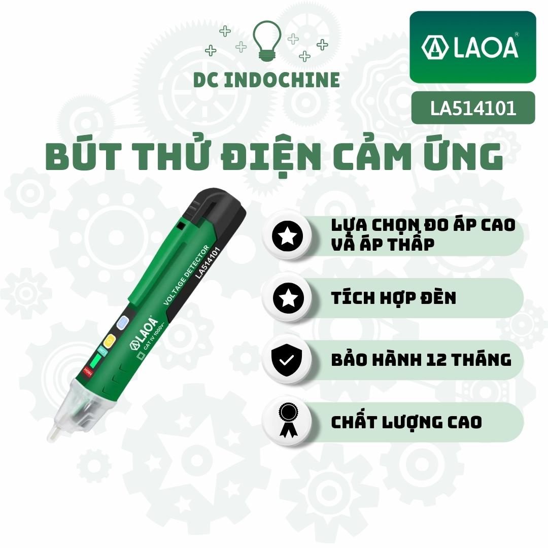 Bút thử điện cảm ứng không chạm LAOA LA514101, CAT IV 1000V~, hàng chính hãng