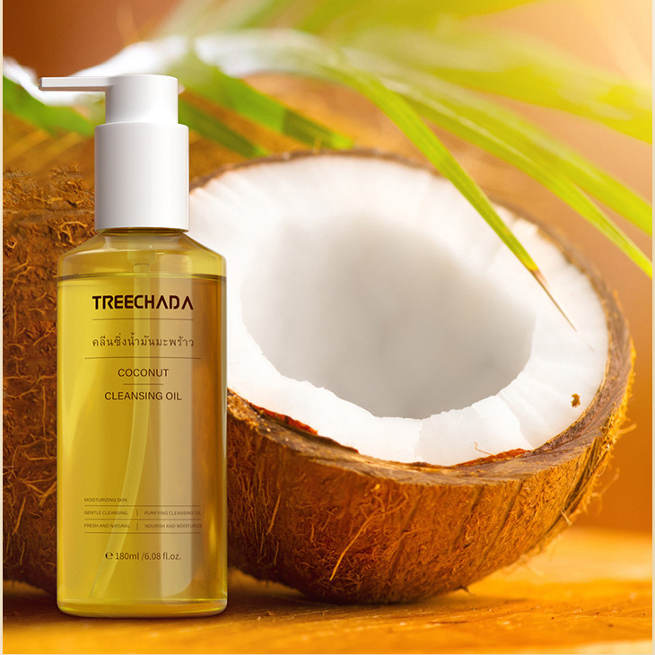 Dầu tẩy trang dầu dừa TreeChada Coconut Cleansing Oil Thái Lan 180ml