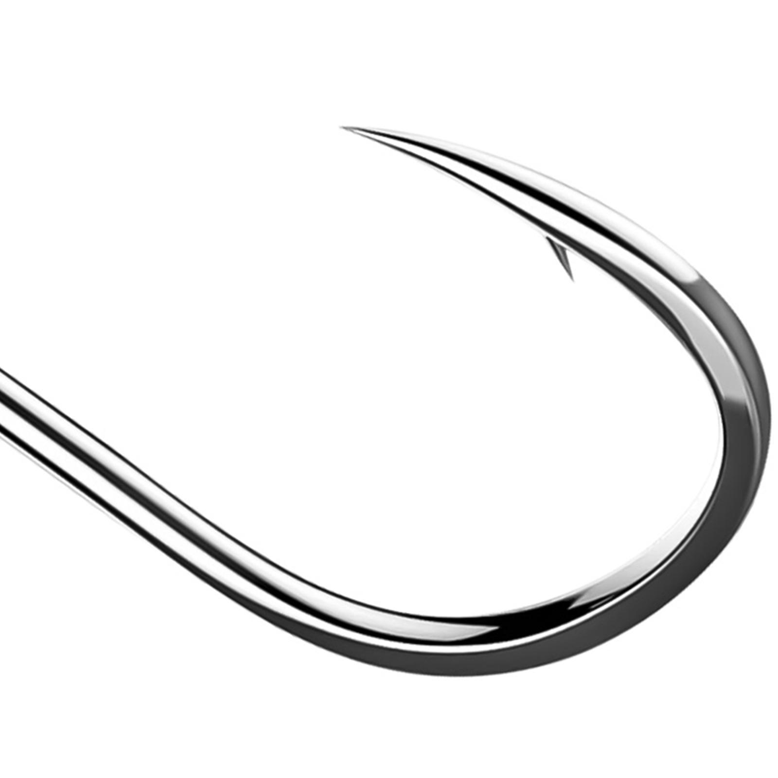 1600 Pieces Fishing Hooks Sea Fishing Fish Hooks Bass Weighted Hooks