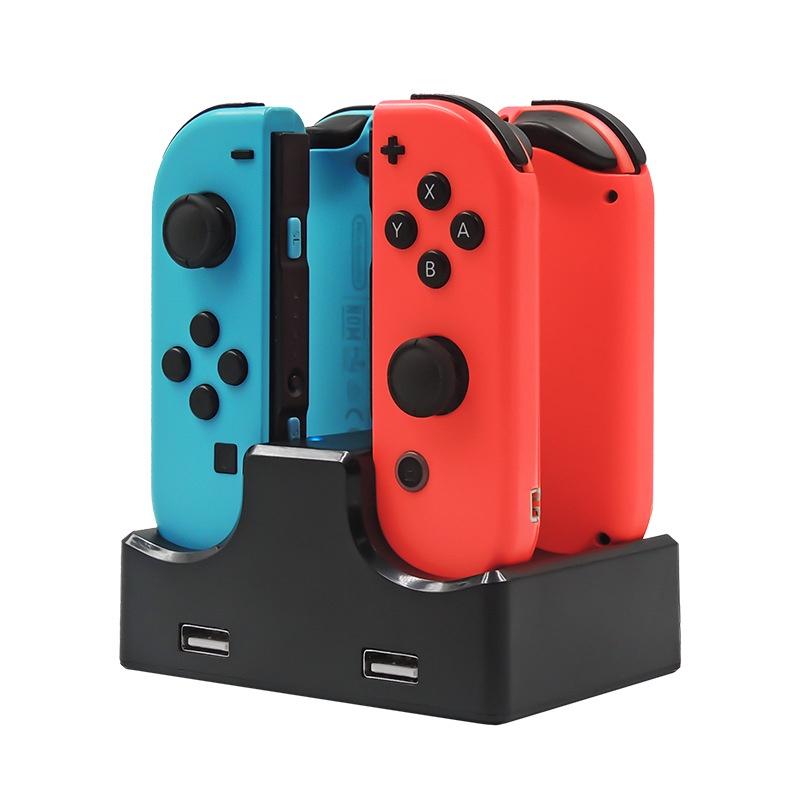 Đế Sạc Bốn Trong Một Cho Tay Cầm Chơi Game Nintendo switch Trái Phải