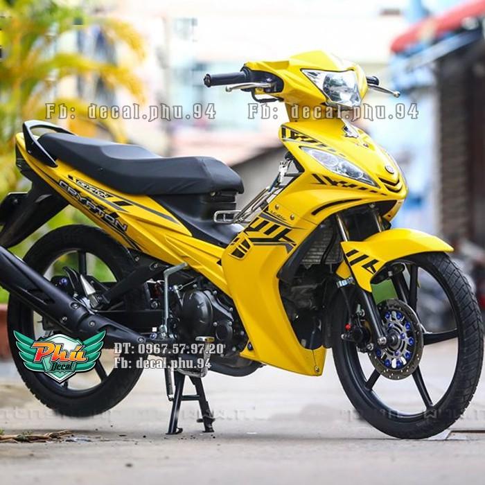 Tem rời Exciter 2006-2010 Crypton vàng (z)