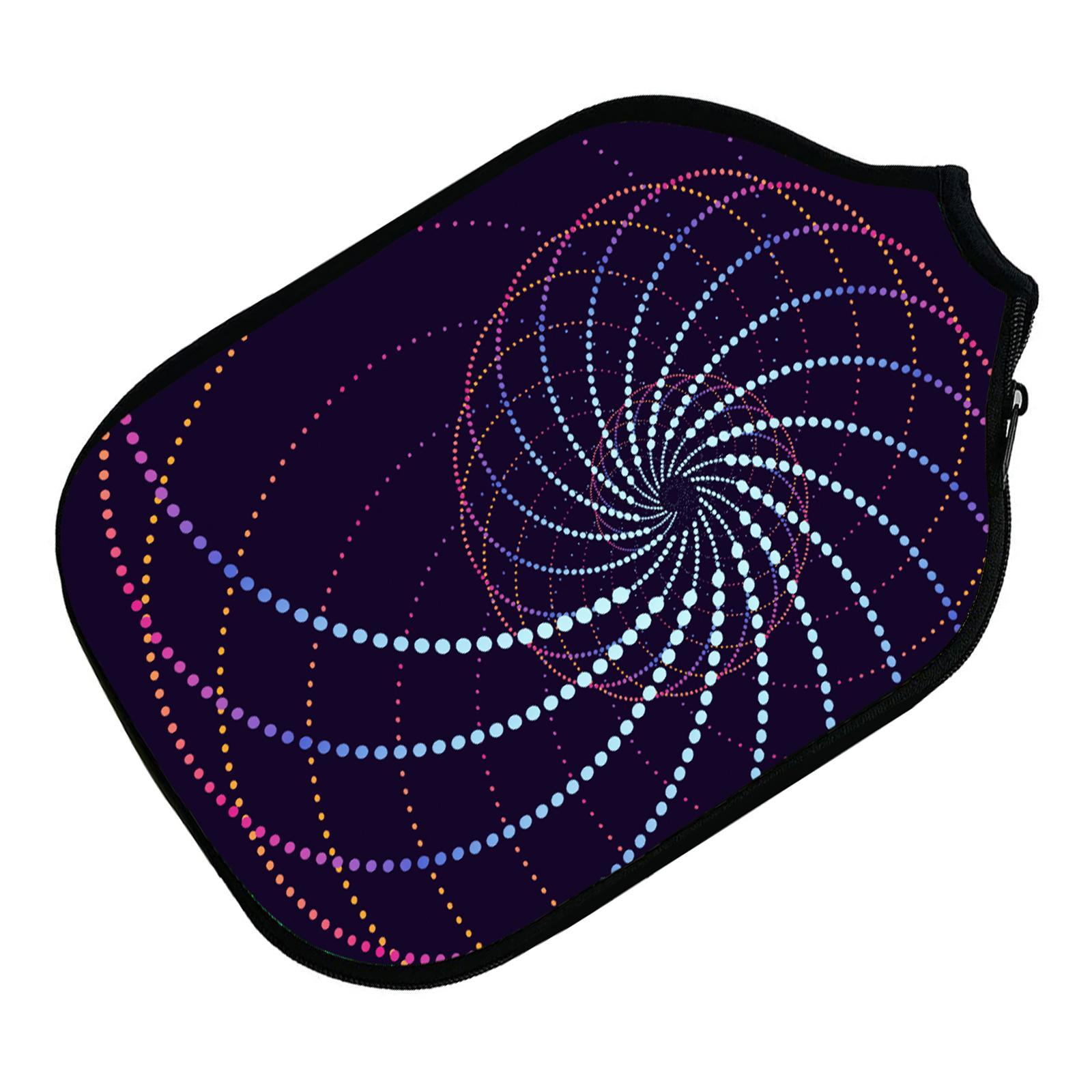 4pcs Neoprene Pickleball Paddle Cover Zipper Sleeve