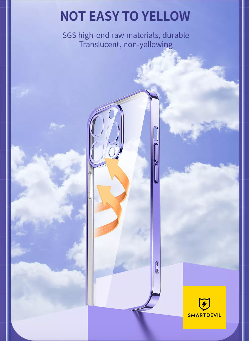 Combo ốp lưng kính cường lực SmartDevil dành cho iPhone 14 Pro / iPhone 14 Pro max - Hàng chính hãng