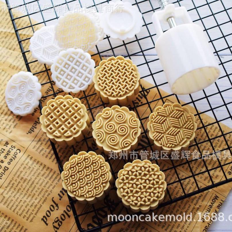 Khuôn 6 Mặt Trung Thu 150 - 180Gram Mã Số 01
