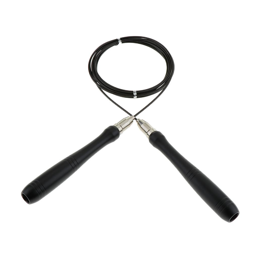 Jump Rope Skipping Rope - Self-locking - Adjustable with Ball Bearing Blue